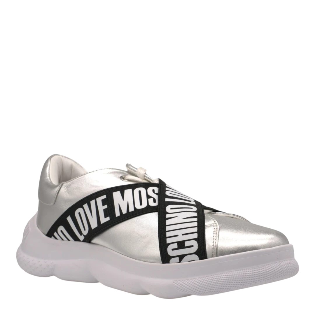 LOVE MOSCHINO ŽENSKE PATIKE SREBRNA 20462