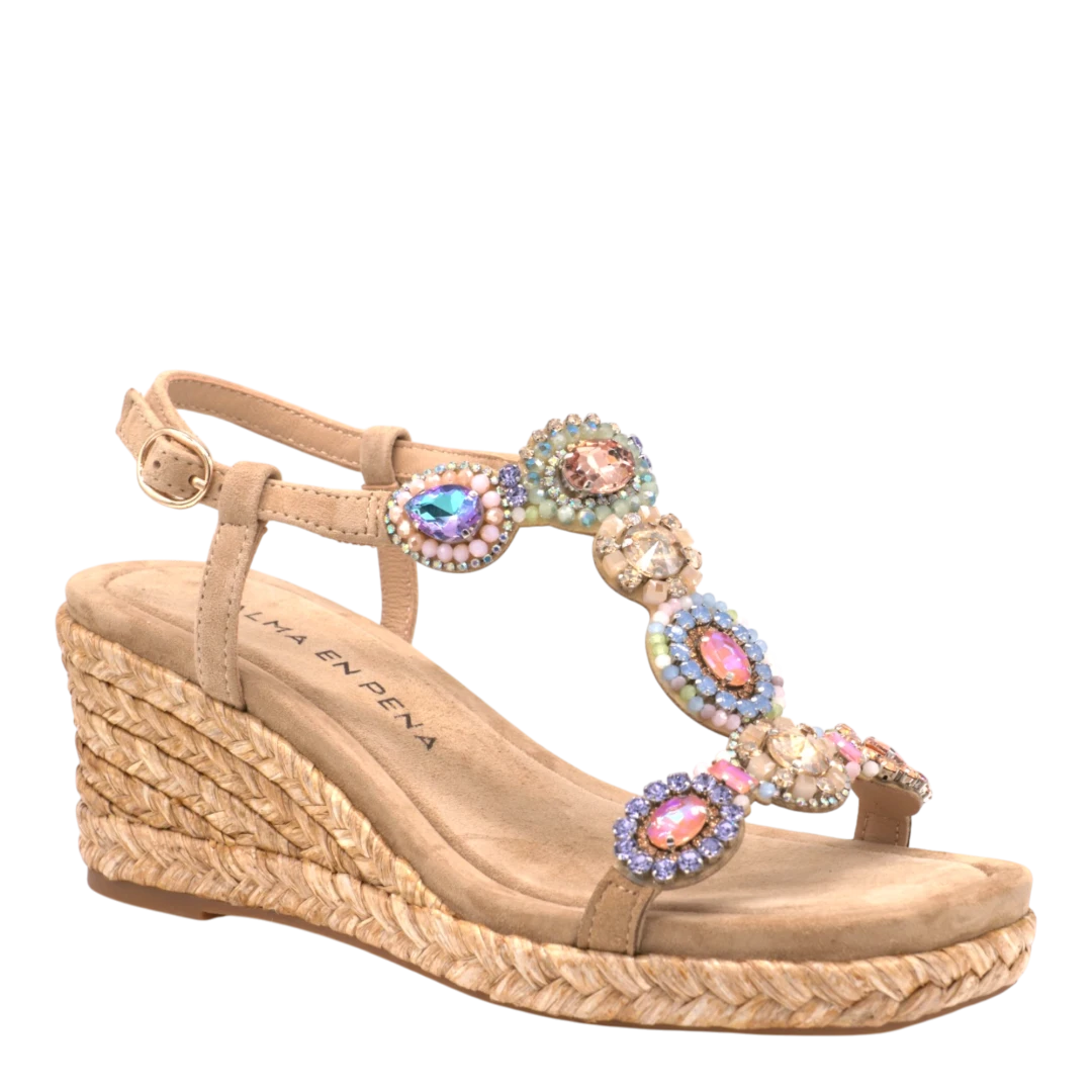 ALMA EN PENA ŽENSKE SANDALE BEŽ 50912