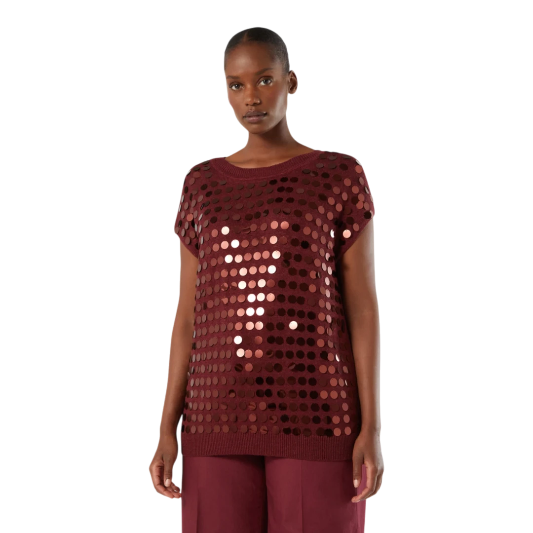 MARINA RINALDI ŽENSKI DŽEMPER CRVENA 50459