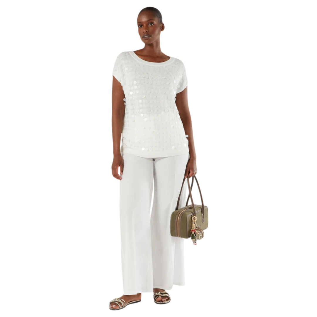 MARINA RINALDI ŽENSKI DŽEMPER BIJELA 50460