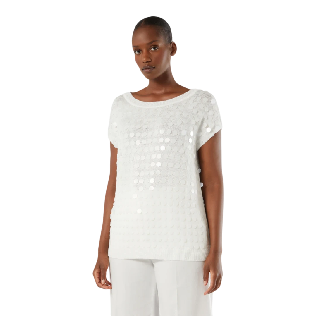 MARINA RINALDI ŽENSKI DŽEMPER BIJELA 50460