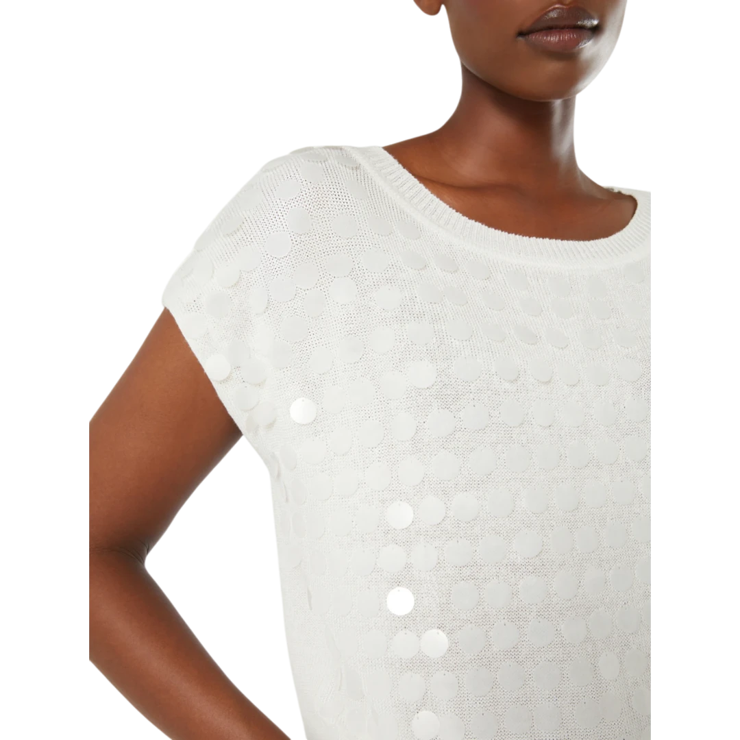 MARINA RINALDI ŽENSKI DŽEMPER BIJELA 50460