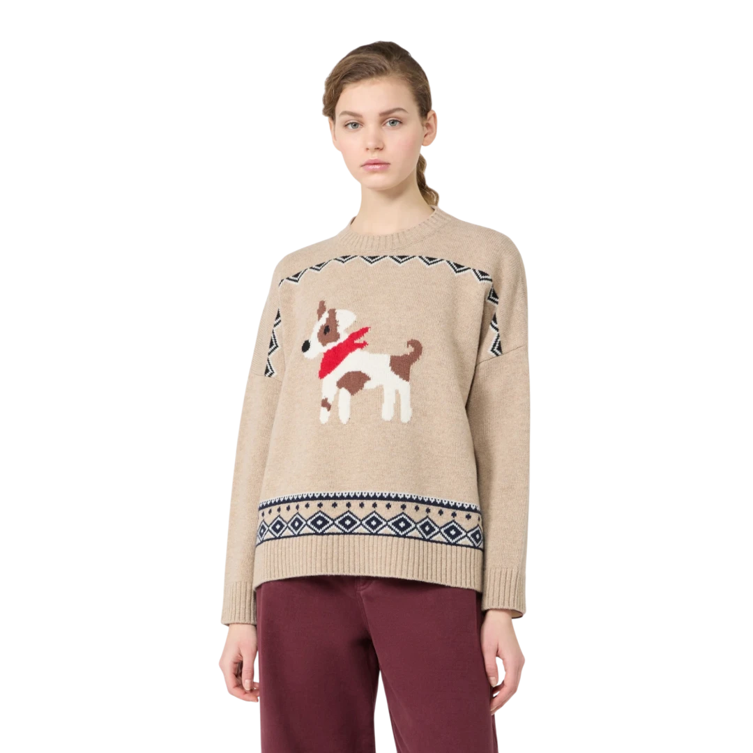 MAX MARA WEEKEND ŽENSKI DŽEMPER BEŽ 52017