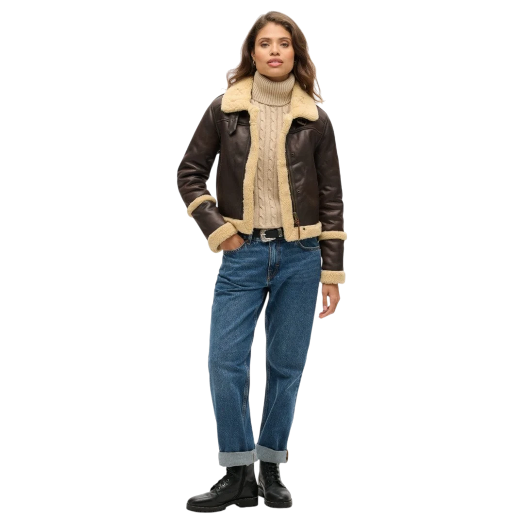 SUPERDRY ŽENSKI DŽEMPER BEŽ 52748