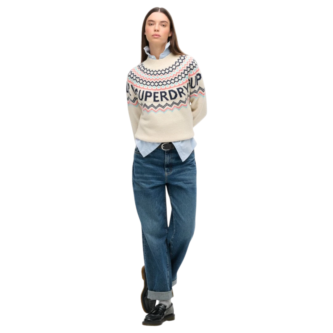 SUPERDRY ŽENSKI DŽEMPER BEŽ 52883