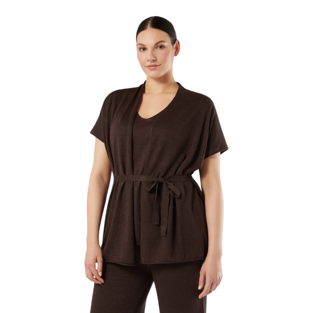 MARINA RINALDI ŽENSKI KARDIGAN SMEĐA 50458