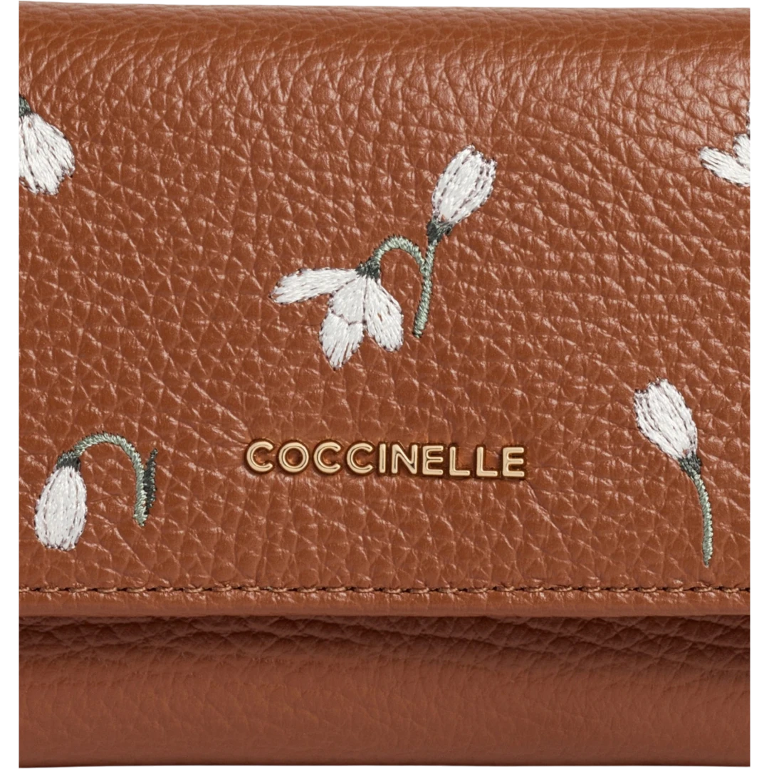 COCCINELLE ŽENSKI NOVČANIK SMEĐA 53728