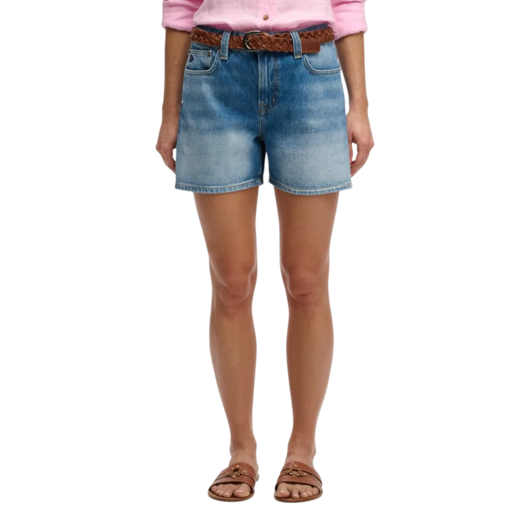 SUPERDRY ŽENSKI ŠORC PLAVA 50305