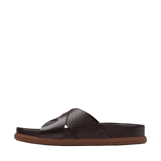 CLARKS MUŠKE PAPUČE SMEĐA 41234