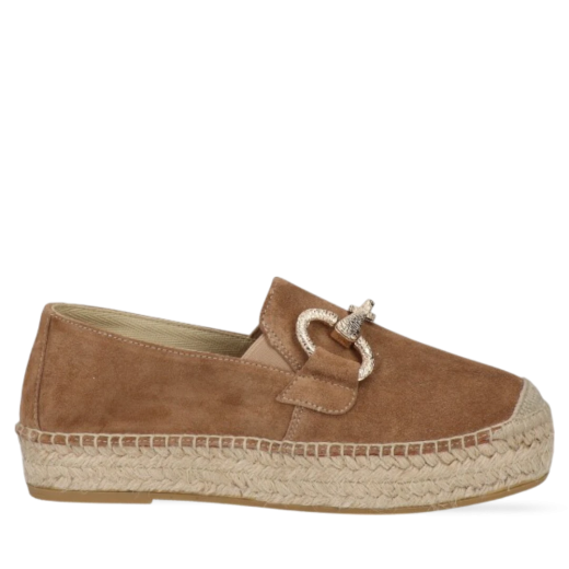 VIGUERA ŽENSKE ESPADRILE SMEĐA