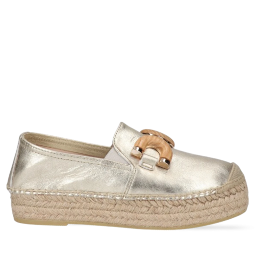 VIGUERA ŽENSKE ESPADRILE ZLATNA