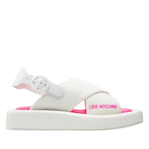 LOVE MOSCHINO ŽENSKE SANDALE BIJELA