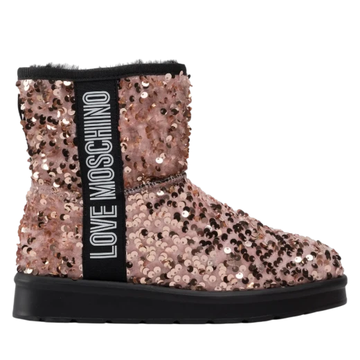 LOVE MOSCHINO ŽENSKE GLEŽNJAČE BEŽ