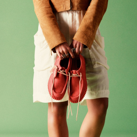 CLARKS ŽENSKE CIPELE NARANDŽASTA 39256