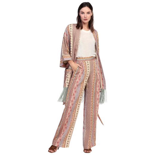 DIXIE ŽENSKE HLAČE MULTICOLOR 40752