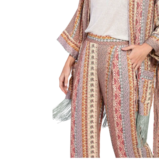 DIXIE ŽENSKE HLAČE MULTICOLOR 40752