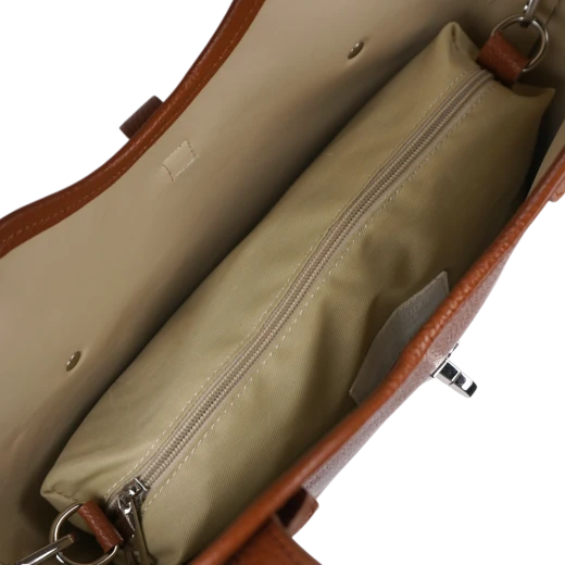 L & C ŽENSKA TORBA SMEĐA 41617
