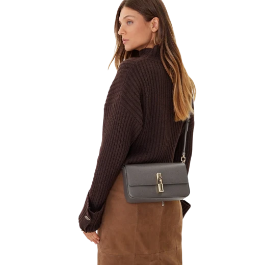 FURLA ŽENSKA TORBA SIVA 43770