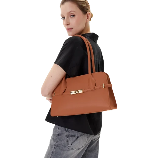 FURLA ŽENSKA TORBA SMEĐA 43727