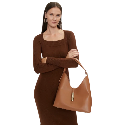 FURLA ŽENSKA TORBA SMEĐA 43722