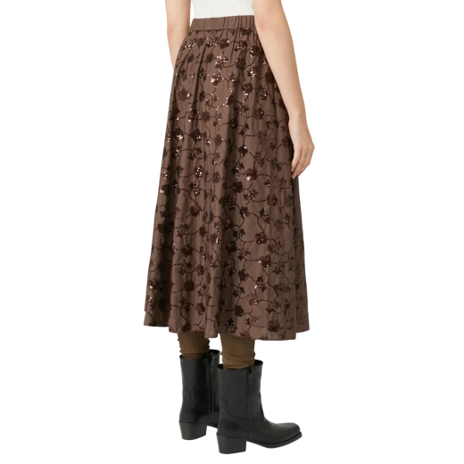 MAX MARA ŽENSKA SUKNJA SMEĐA 44180