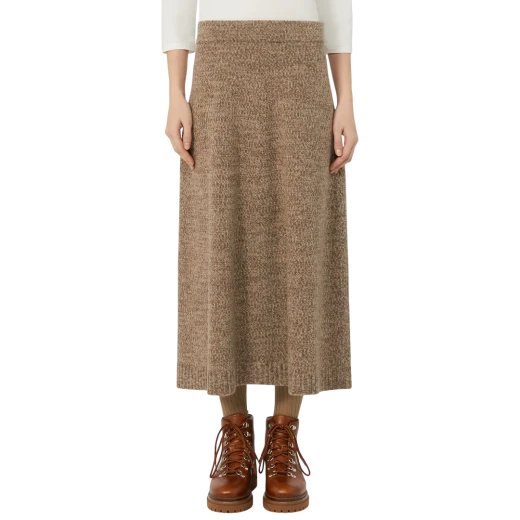 MAX MARA ŽENSKA SUKNJA SMEĐA 44233