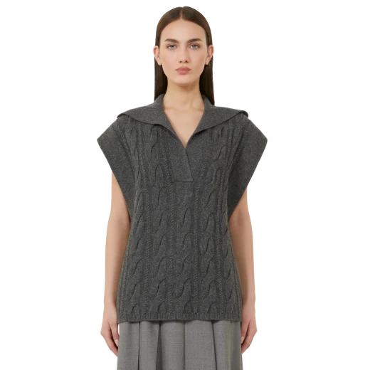 MAX MARA ŽENSKI DŽEMPER SIVA 44414