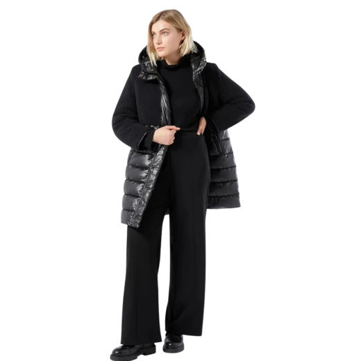MARINA RINALDI ŽENSKE HLAČE CRNA 44138