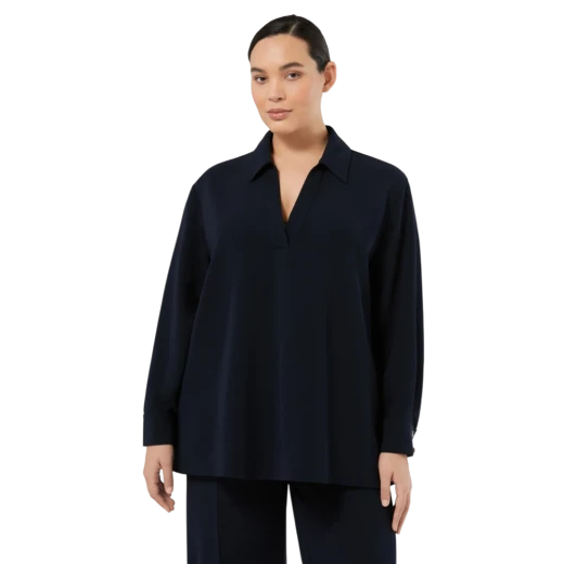 MARINA RINALDI ŽENSKA BLUZA PLAVA 44013