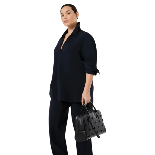 MARINA RINALDI ŽENSKA BLUZA PLAVA 44013
