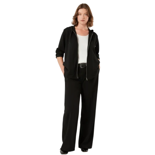 MARINA RINALDI ŽENSKE HLAČE CRNA 43957