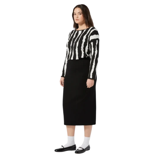 MARINA RINALDI ŽENSKA SUKNJA CRNA 43921