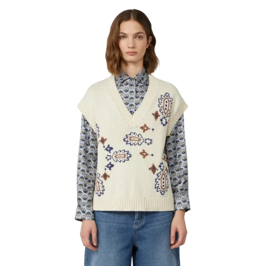 MAX MARA ŽENSKI DŽEMPER BEŽ 44244