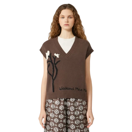 MAX MARA ŽENSKI DŽEMPER SMEĐA 44243