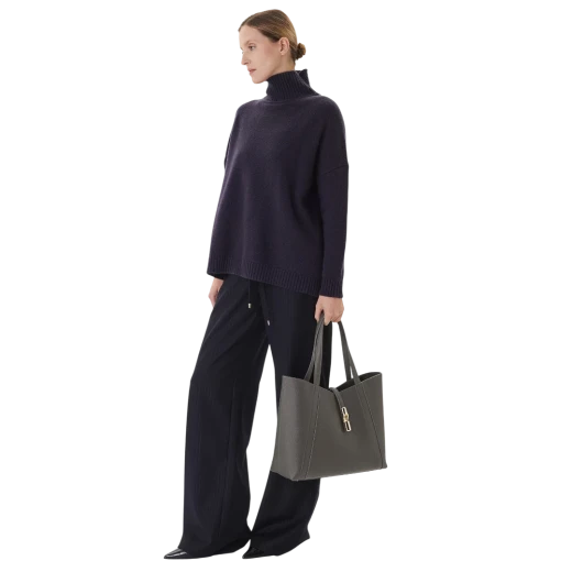 FURLA ŽENSKA TORBA SIVA 43759
