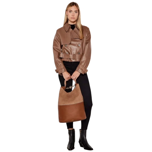 FURLA ŽENSKA TORBA SMEĐA 43757