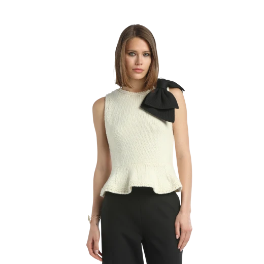 Luisa Spagnoli ŽENSKI DŽEMPER BEŽ 45871