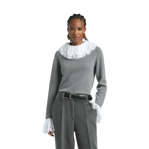 Luisa Spagnoli ŽENSKI DŽEMPER SIVA 45862