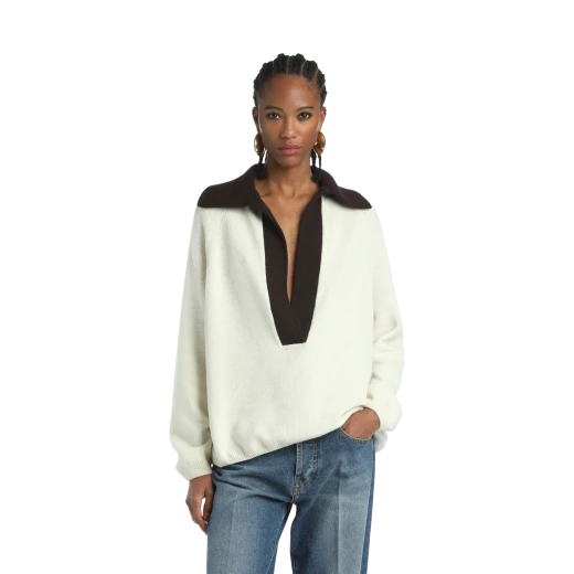 Luisa Spagnoli ŽENSKI DŽEMPER BEŽ 45858