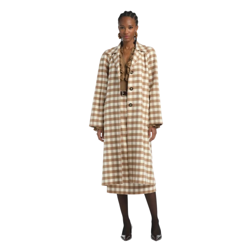 Luisa Spagnoli ŽENSKI KAPUT BEŽ 45856