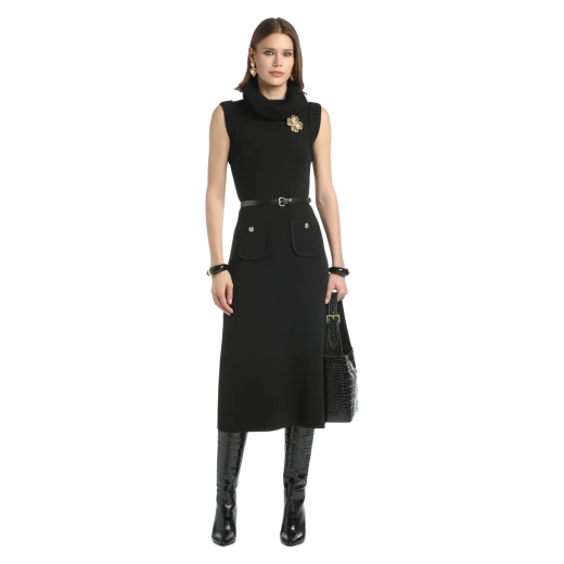 Luisa Spagnoli ŽENSKA HALJINA CRNA 45852