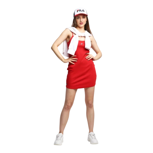 SUPERDRY ŽENSKA HALJINA CRVENA 20274