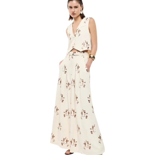 IMPERIAL ŽENSKE HLAČE BEŽ 47492