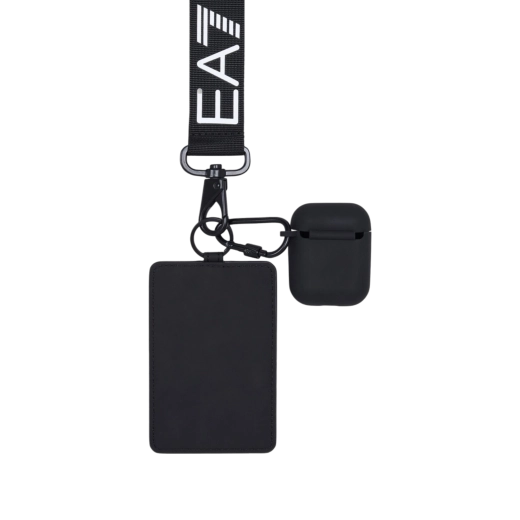 ARMANI NOSAČ ZA AIRPODS + KARTICE CRNA 38786