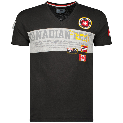CANADIAN PEAK MUŠKA MAJICA CRNA