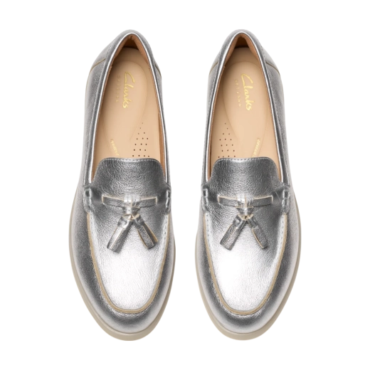 CLARKS ŽENSKE CIPELE SREBRENA 39313
