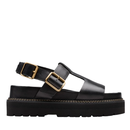 CLARKS ŽENSKE SANDALE CRNA