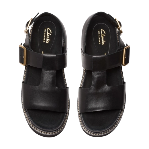 CLARKS ŽENSKE SANDALE CRNA 39300