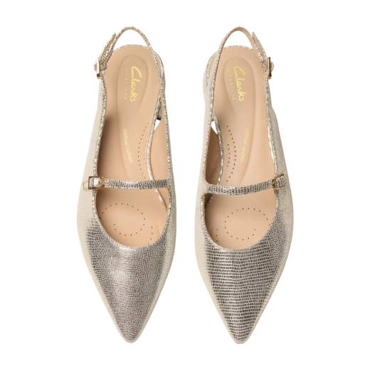 CLARKS ŽENSKE SANDALE SREBRENA 39262