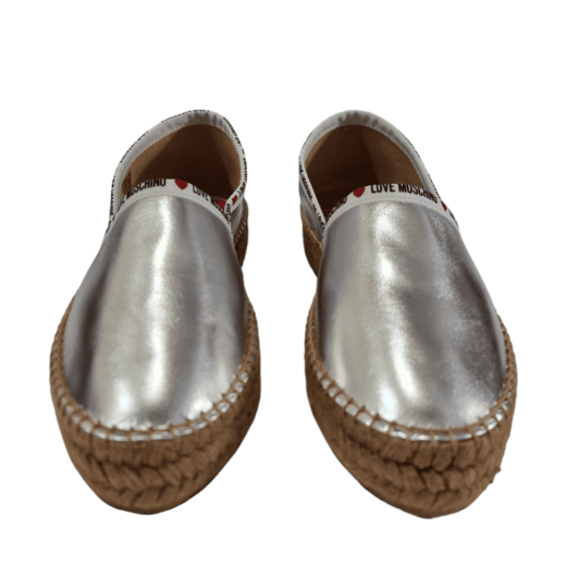 LOVE MOSCHINO ŽENSKE ESPADRILE SREBRENA 24864